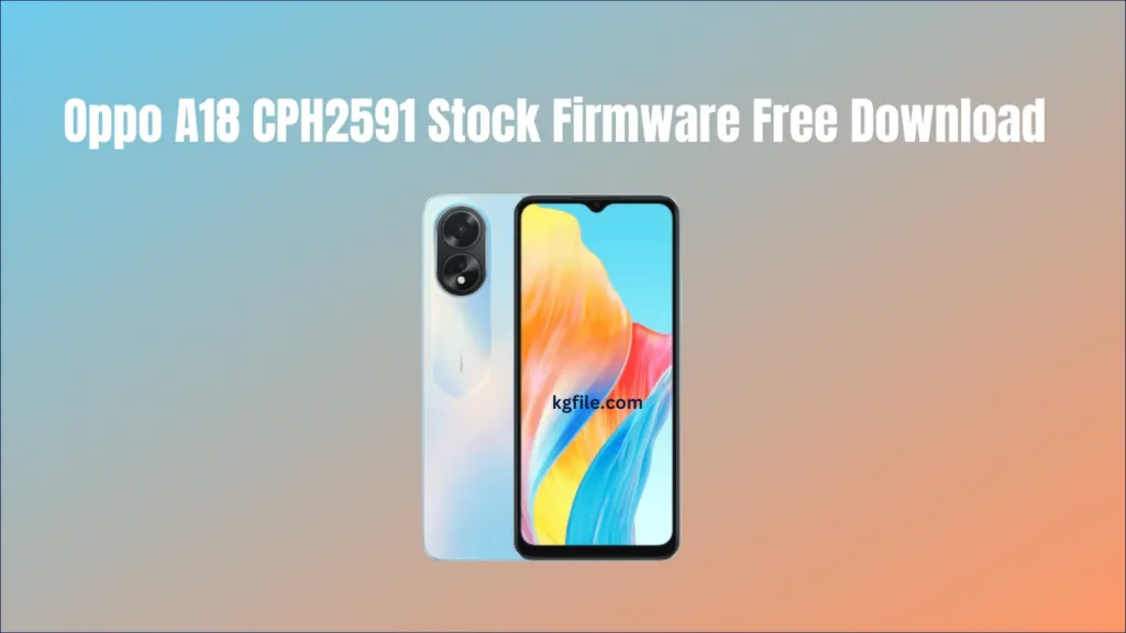 Oppo A18 CPH2591