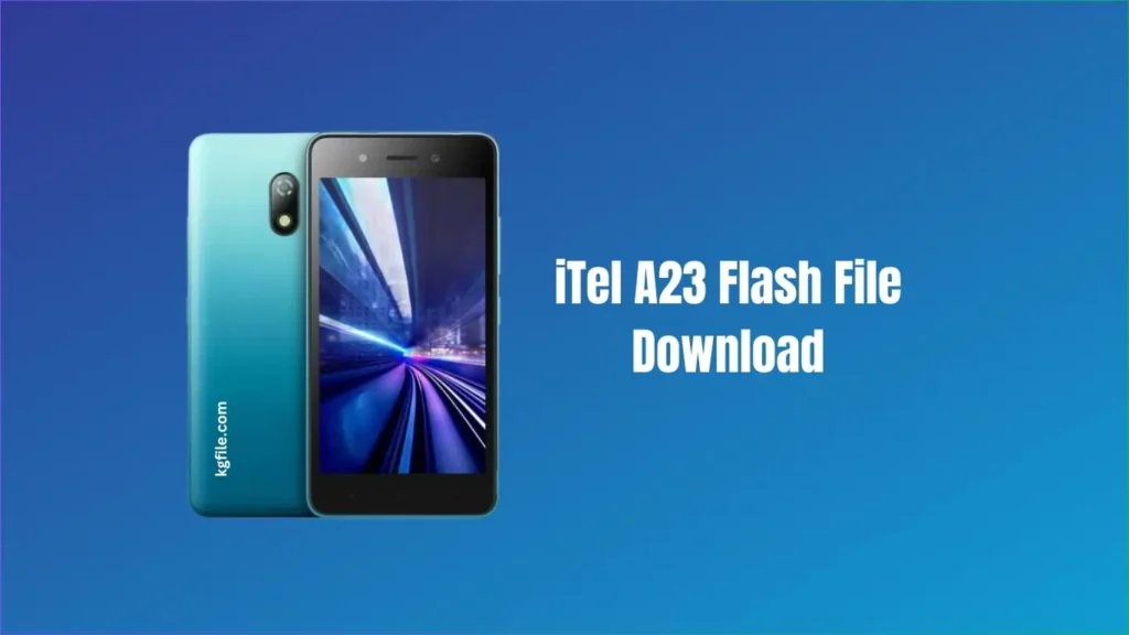 iTel A23 Flash File Download