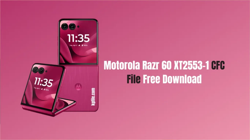 Motorola Razr 60 XT2553-1 CFC File